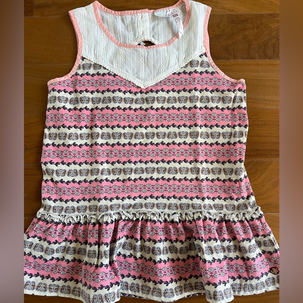 Matilda Jane 435 peplum tank size 10